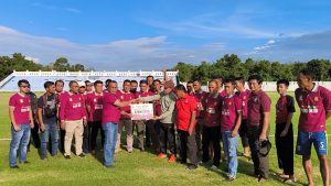 Presiden Omputaka Serahkan Tali Asih kepada IKMK Siak