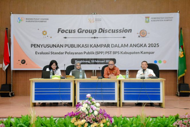 
					Asisten III Setda Kampar Resmi Buka FGD Penyusunan Publikasi