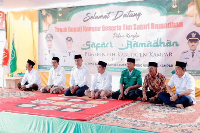 
					Bupati Ahmad Yuzar Lakukan Safari Ramadhan 5 Desa di Tapung Hulu