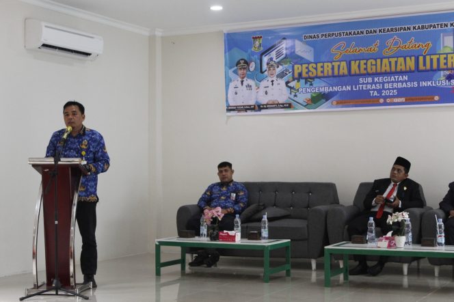 
					Latih Mental, Dispersip Kampar Gelar Sosialisasi Bertutur