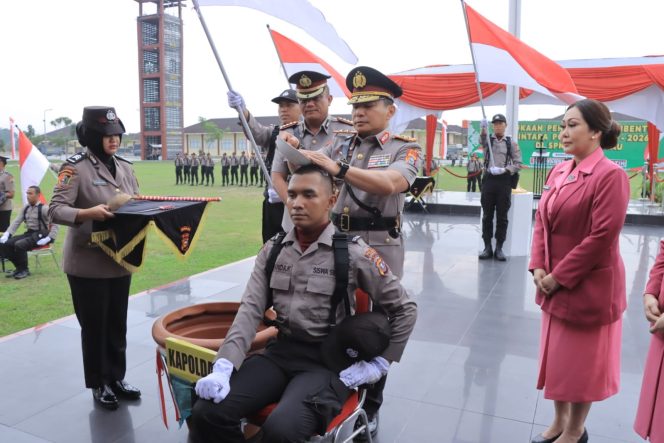 
					Kapolres Kampar Saksikan Pembukaan Pendidikan 111 Calon Bintara Polri di SPN Riau