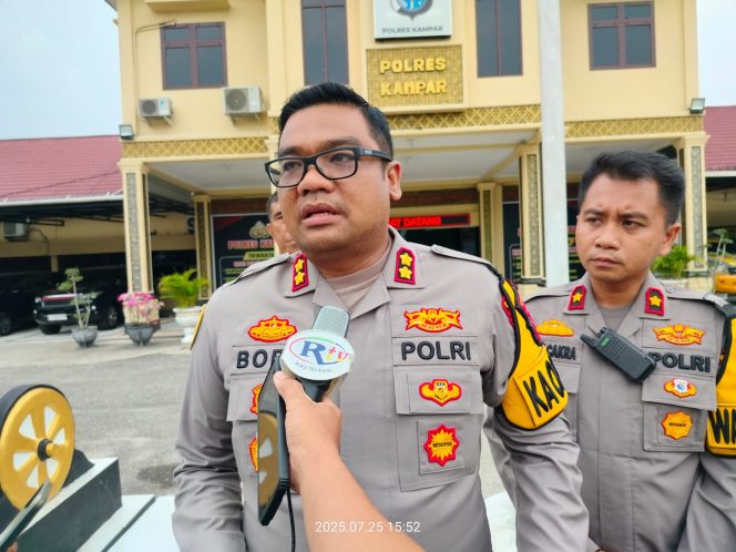 
					Kapolres Kampar Himbau Masyarakat untuk Cegah Terjadinya Karhutla
