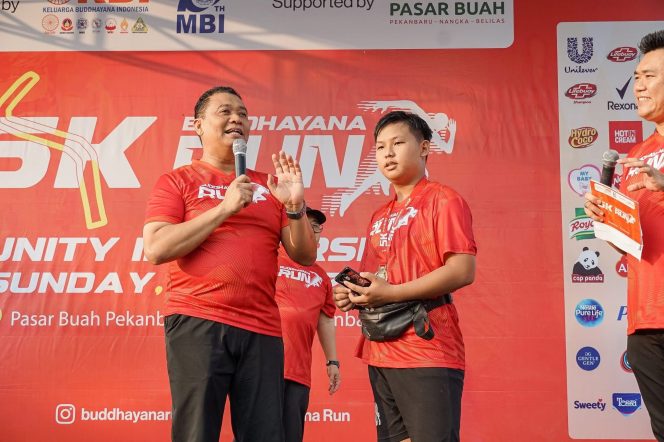 
					Wawako Pekanbaru Lepas Buddhayana Run 5K 2025, Diikuti Ratusan Peserta