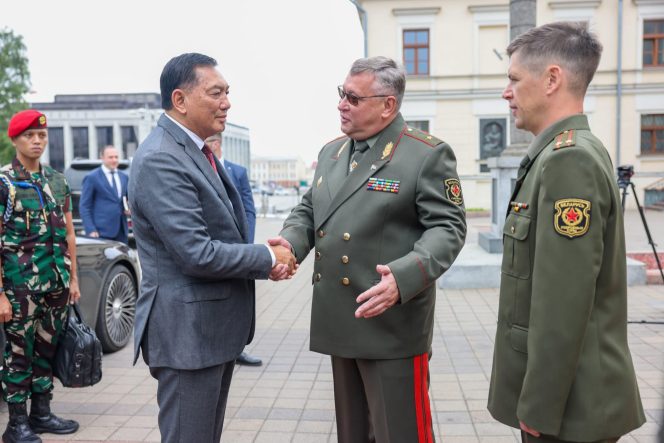 
					Perkuat Komunikasi Strategis, Kemenhan RI Jalin Pertemuan Bilateral dengan Belarusia