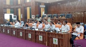 DPRD Rohil bersama Pemda Gelar Rapat Pembahasan Rancangan Awal RPJMD 2025-2029