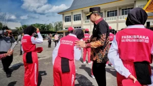 Wabup Kepulauan Meranti Pimpin Upacara Pembukaan Pendidikan dan Pelatihan Calon Paskibraka 2025