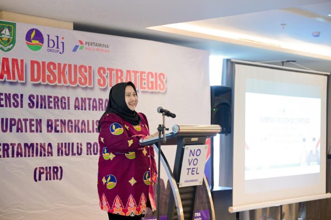 
					Bupati Bengkalis Kasmarni Lakukan Adiensi dan Diskusi Strategis bersama PT BLJ dan PHR