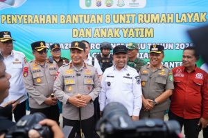 Kunker ke Meranti, Kapolda Riau dan Gubernur Riau Tinjau Pos Satkamling, Jembatan Panglima Sampul, hingga Green Policing
