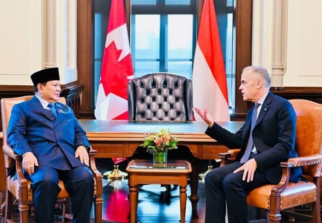 
					Bahas Penguatan Kerja Sama Bidang Strategis, Presiden Prabowo Kunjungi PM Kanada Carney