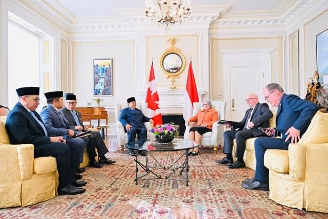 
					Diterima Langsung Gubernur Jenderal Mary Simon, Presiden Prabowo Tegaskan Komitmen Indonesia–Kanada