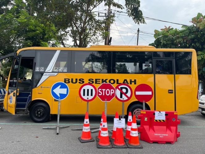 
					Upaya Peningkatan Pelayanan Bus Sekolah, Dishub Kampar: KTPK Lebih Efisien