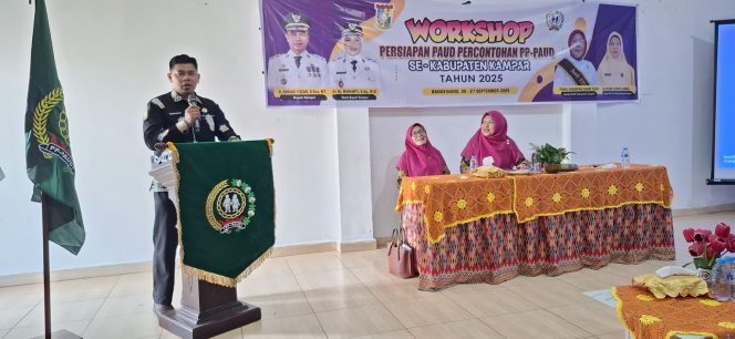 
					DPC PP PAUD Kampar Gelar Workshop Persiapan PAUD Percontohan