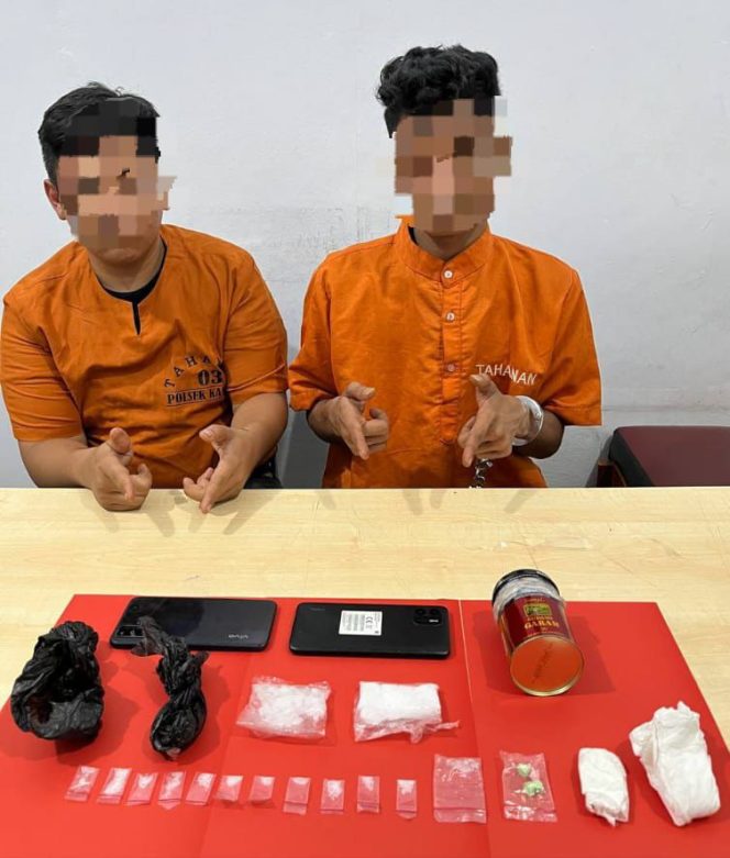 
					Pemilik Warung Nyambi Jual Narkoba, Dua Pelaku ditangkap Polsek Kampar