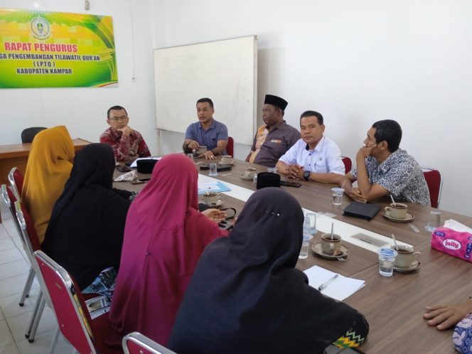 
					Jelang MTQ ke-54, LPTQ Kampar Gelar Rapat Penguatan Kepesertaan