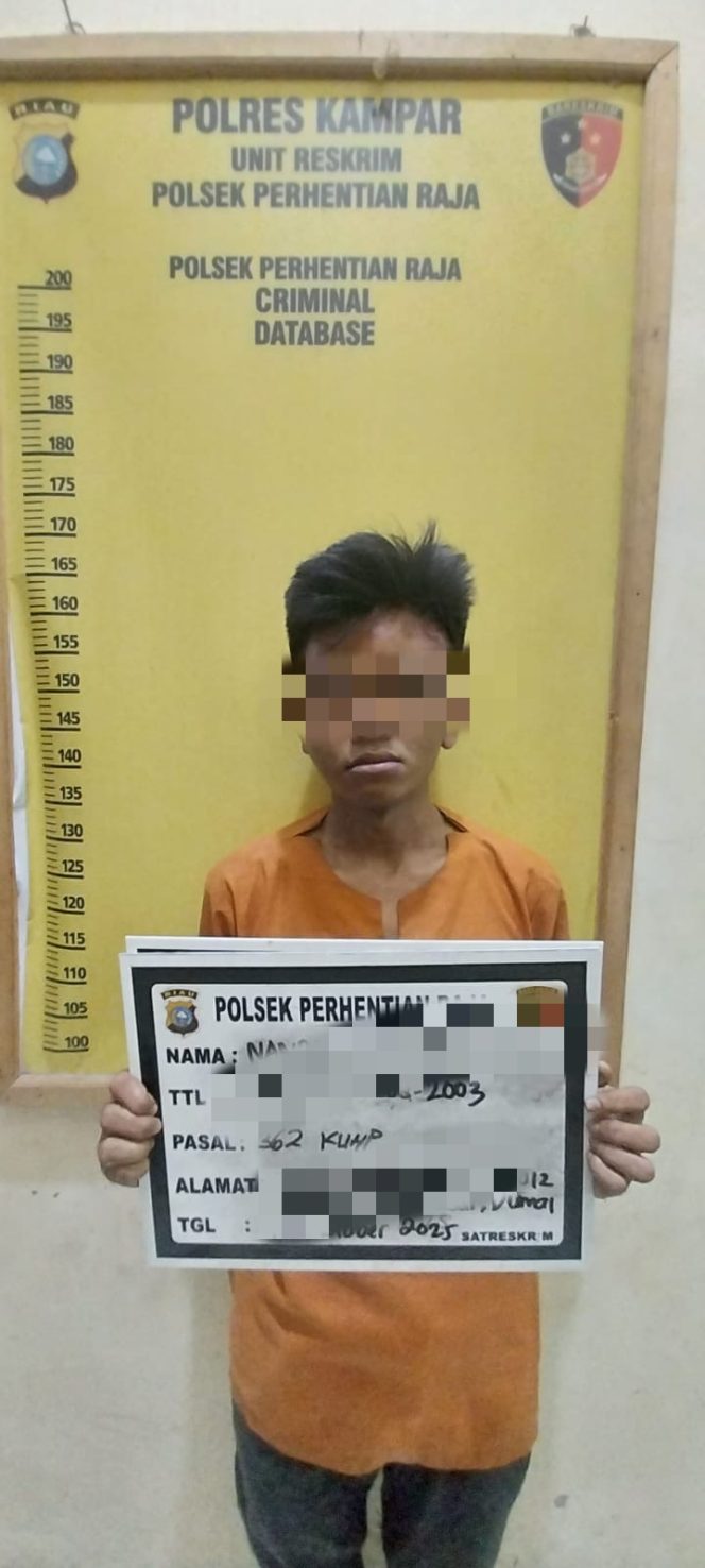 
					Tertangkap Tangan, Pelaku Curanmor Dihajar Massa di Desa Lubuk Sakat