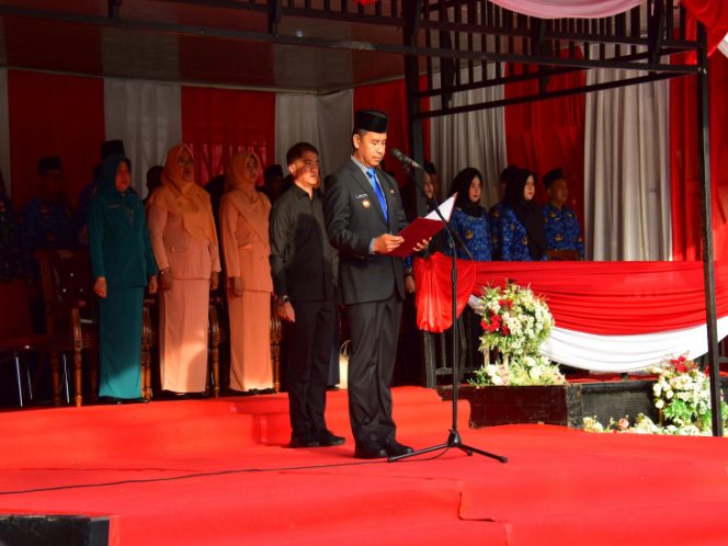 
					Bupati Ahmad Yuzar Pimpin Upacara Peringatan Kesaktian Pancasila