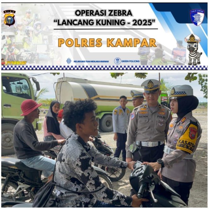 
					Keselamatan Prioritas, Polres Kampar Gelar Ramp Check dan Cek Urin