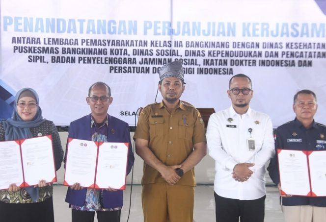 
					Wujudkan Kesejahteraan Lapas Bangkinang, Pemkab Kampar Hadiri Penandatanganan Kerjasama
