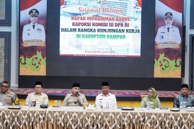
					Bupati Ahmad Yuzar Terima Kunjungan Kerja Komisi III DPR RI Terkait Program MBG