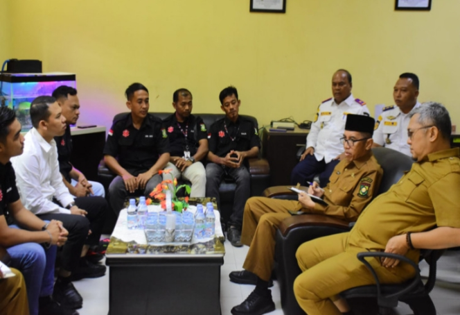 
					Audiensi IPDAKK, Kadishub Aidil Dampingi Asisten III Setda Kampar