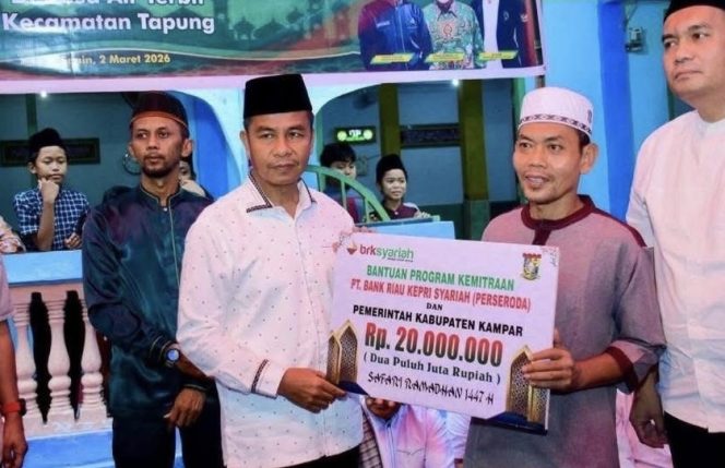 
					Bupati Kampar Ahmad Yuzar Pimpin Safari Ramadhan di Air Terbit