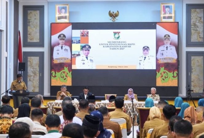 
					Penyusunan RKPD 2027, Pemkab Kampar Gelar Musrenbang Tahun 2026