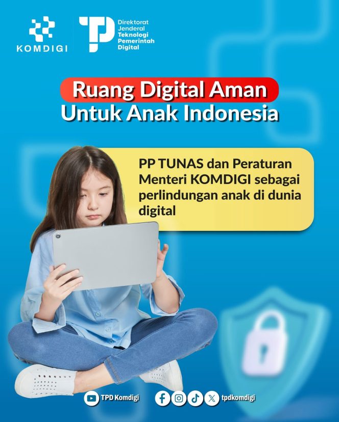 
					Resmi, Komdigi Batasi Anak 16 Tahun Diruang Platform Media Sosial