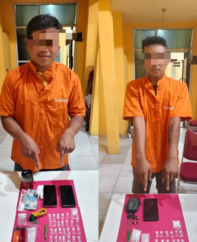 
					Dua Pelaku Narkoba Berhasil Diringkus Polsek Tapung Hilir, Puluhan Paket Narkoba Ikut Diamankan