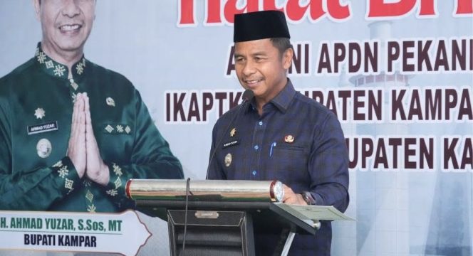 
					Hadiri Halal Bihalal Alumni APDN Pekanbaru dan IKAPTK, Bupati Sebut Pentingnya Jaga Persatuan