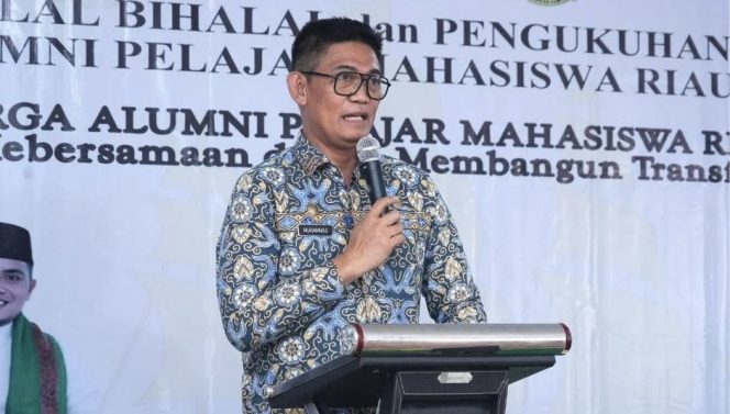 
					Asisten II Wakili Bupati Kampar Hadiri Halal Bihalal dan Pengukuhan Kapemary Kampar