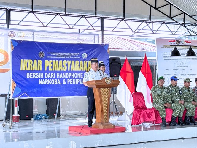 
					Apel Ikrar Pemasyarakatan, Lapas Bangkinang Tegaskan Komitmen Bebas HP Ilegal, Narkoba, dan Penipuan