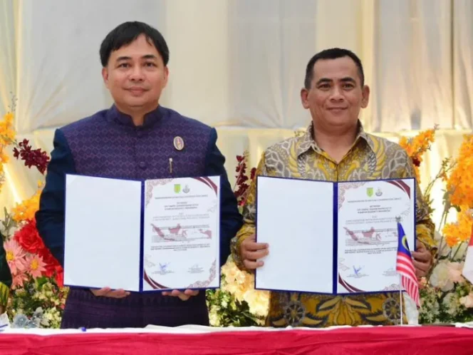 
					Harumkan Nama Kampar, SMPN 1 Bangkot Jadi Tuan Rumah Pertukaran Pelajar Internasional Malaysia dan Thailand