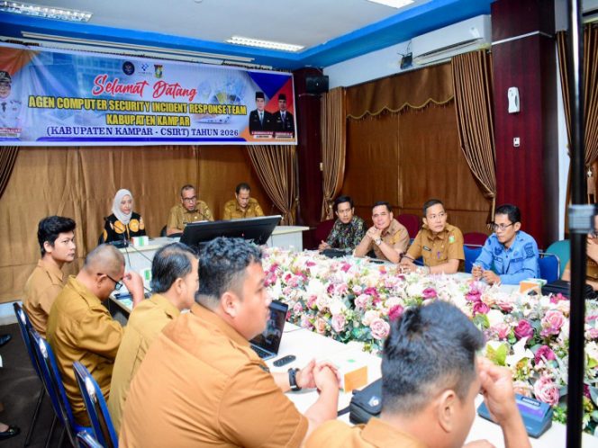 
					Sosialisasi Keamanan Siber, Pemda Kampar Bekali Agen Computer CSIRT