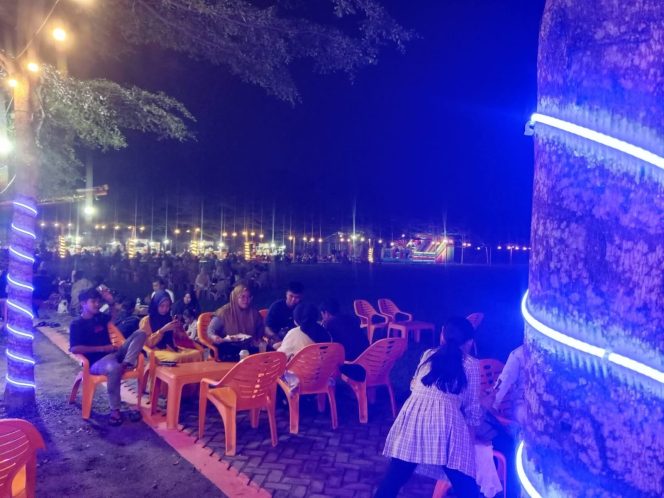
					Pengembangan UMKM PHR, Alun-Alun Desa Tanjung Sawit Jadi Icon Ekonomi Terbaik di Riau