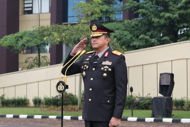 
					Pimpin Upacara Hari Lahir Pancasila, Wakapolda Riau Bacakan Amanat Kepala BPIP RI