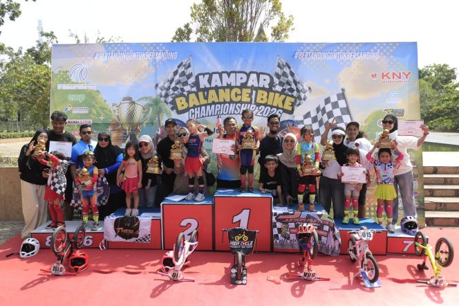 
					Ukir Sejarah, Kampar Balance Bike Championship 2026 Bertaraf Internasional Pertama di Riau