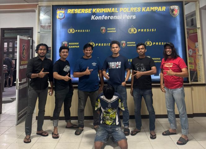 
					Pelaku Penganiayaan Berujung Maut Diringkus Polres Kampar