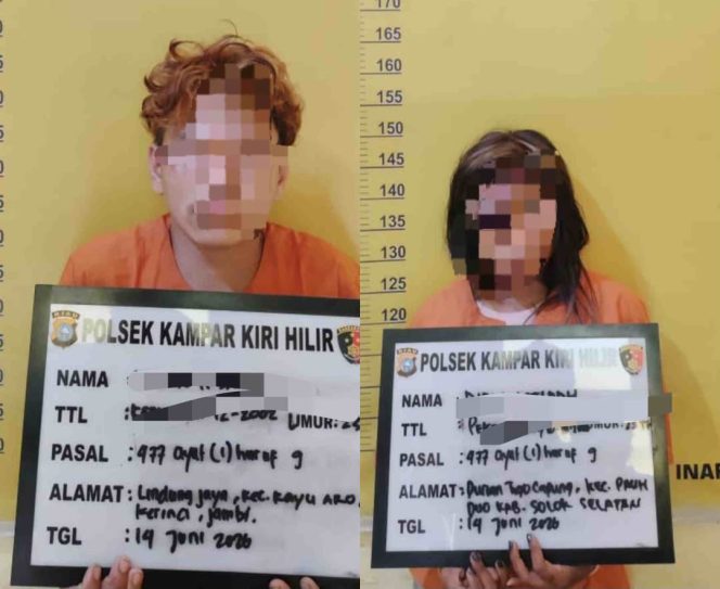 
					Sepasang Kekasih Nekat Curi Motor Warga, Pelaku Berhasil Diamankan Polsek Kampar Kiri Hilir