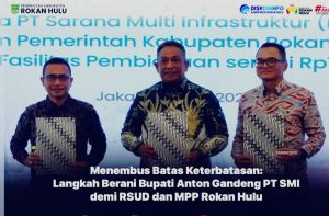 Bupati Anton Tandatangani Perjanjian Rp154,9 Miliar dengan PT SMI, Percepat Pembangunan RSUD dan Mal Pelayanan Publik