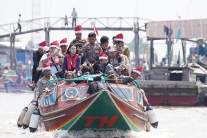 Ekspedisi Merah Putih, Polda Riau Jangkau Wilayah Pesisir Inhil