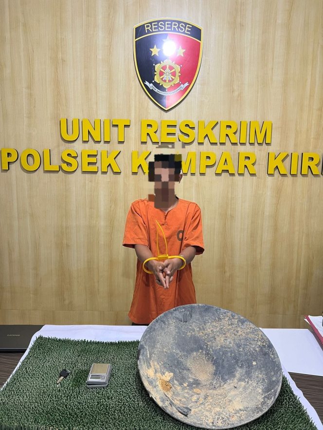 
					Tambang Emas Ilegal Dibongkar, Polsek Kampar Kiri Amankan Operator Ekskavator
